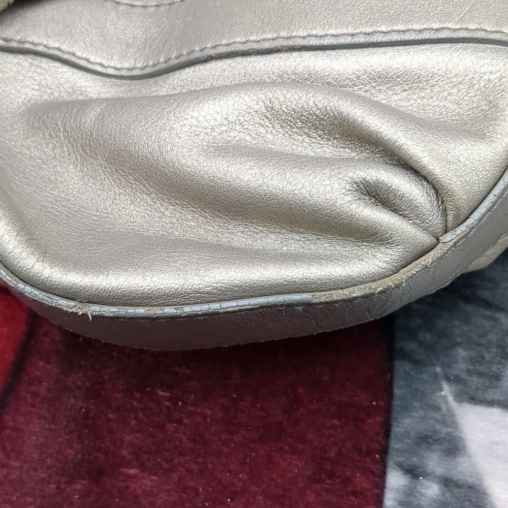 Cole Haan silver bag